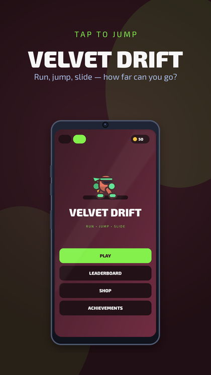 Velvet Drift screenshot 1